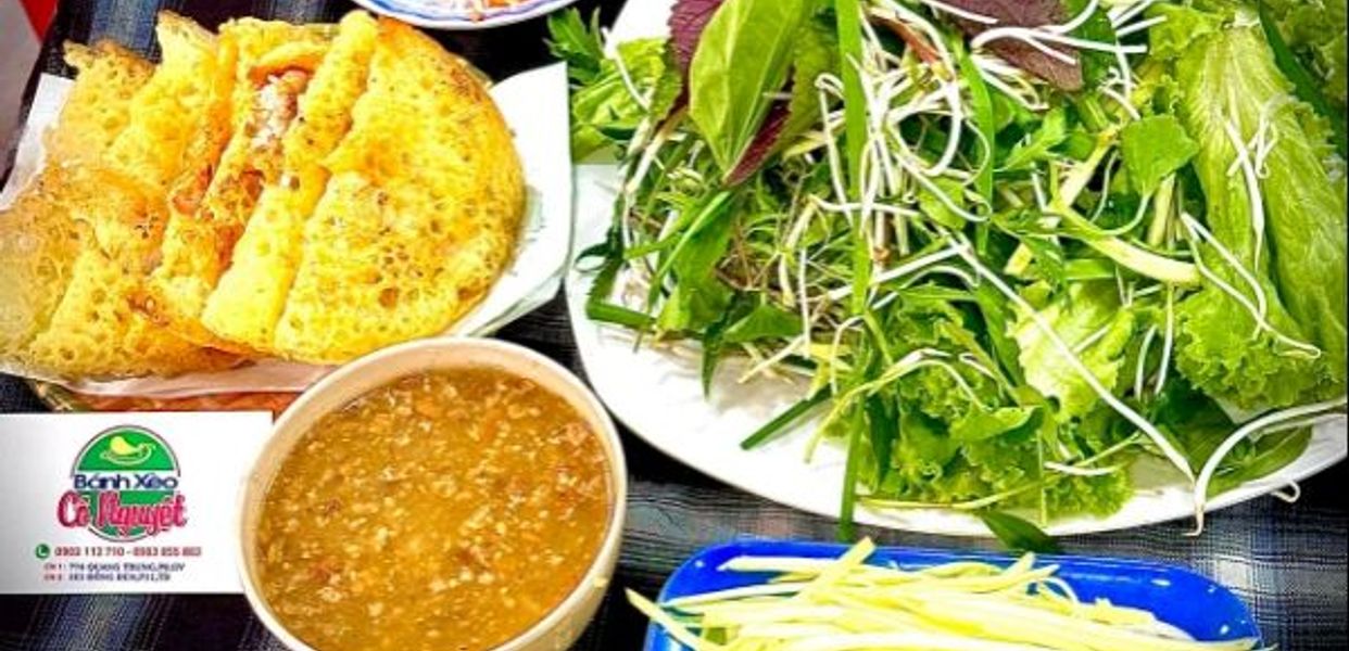 QUÁN BÁNH XÈO CÔ NGUYỆT 77 NẰM TRÊN ĐƯỜNG TRẦN QUỐC TOẢN