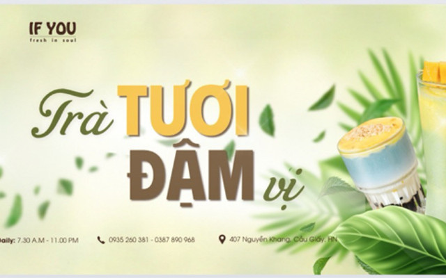 IF YOU - Juice, Tea & Coffee