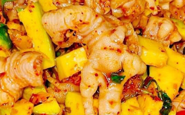 Ăn Vặt BoBo - Chân Gà Sốt Thái, Bánh Tráng & Trái Cây Sạch - Trần Tấn