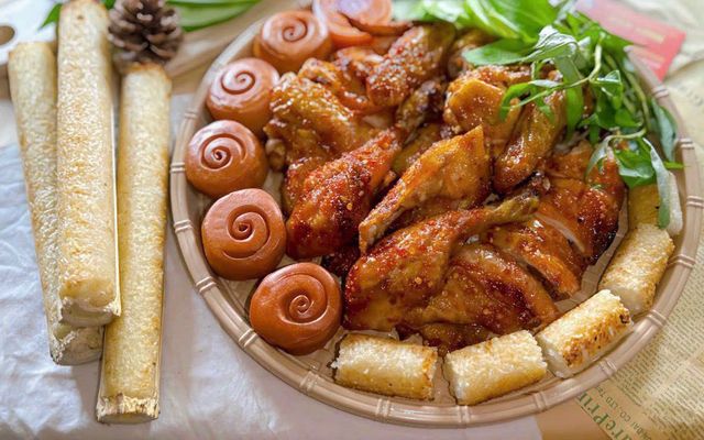 Gà Quay Cơm Lam & Bánh Bao - Thiên Phúc