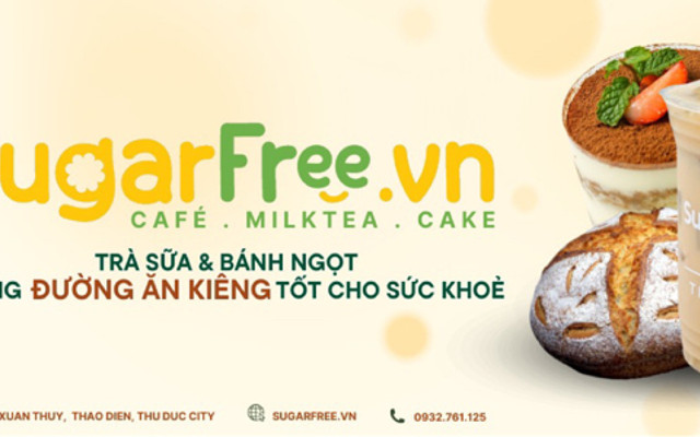 SugarFree.vn - Tiệm Trà Sữa & Bánh Ngọt Healthy Dùng Đường Ăn Kiêng