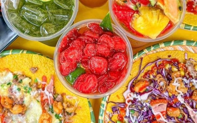 Bánh Tráng & Trà Trái Cây - Hàu Nướng 6K Cô Yến