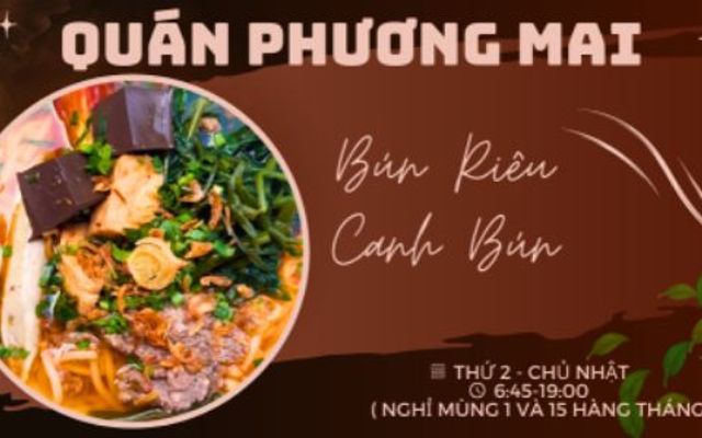 Phuơng Mai - Bún Riêu Cua Đồng & Canh Bún Cua Đồng - Nguyễn Bá Tòng