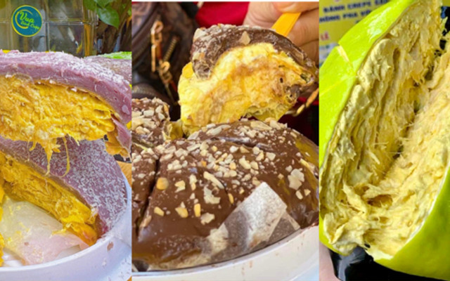 Bánh Crepe Sầu Riêng, Chân Gà Sốt Thái & Sứa - Nhiên Nhiên