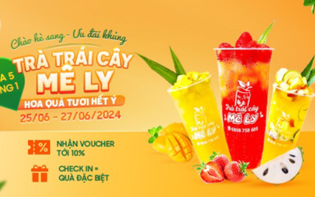 Tiệm Trà Trái Cây Mê Ly - 100 Thái Thịnh