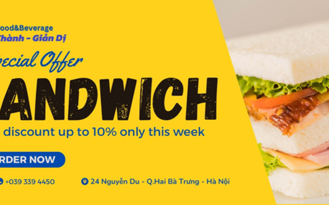 Đan HaNoi - Sandwiches & Drinks - 24 Nguyễn Du