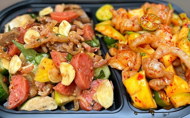 Ăn Vặt Kok Koo - Chân Gà Sốt Thái & Nem Tré Trộn, Bánh Tráng Trộn - Phạm Văn Bạch