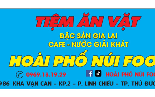 HOÀI PHỐ NÚI FOOD - Ăn Vặt Đặc Sản Gia Lai - 986 Kha Vạn Cân