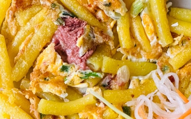 Bột Chiên Bánh Hẹ Cô Loan - Nui Chiên