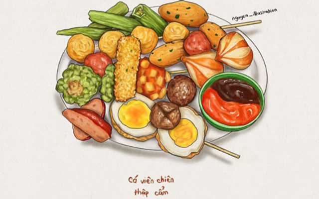 Cá Viên Chiên Cô Trang - Ăn Vặt, Chè Dưỡng Nhan & Nước Sâm