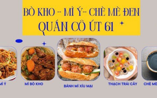 Bò Kho, Mì Ý & Chè Mè Đen - Quán Cô Út