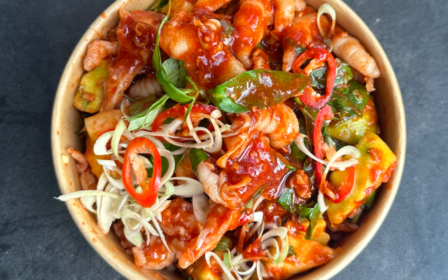 Chân Gà Rút Xương Sốt Thái - 2 Anh Em - CN2 113 Trần Quý Cáp