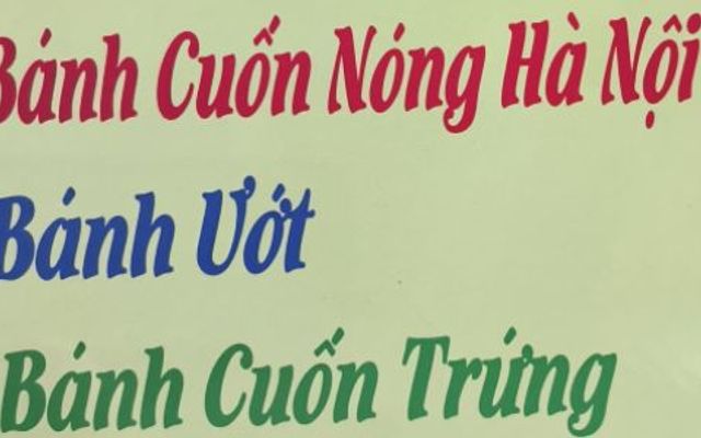 Bánh Cuốn Hà Nội - 36 Phạm Hồng Thái