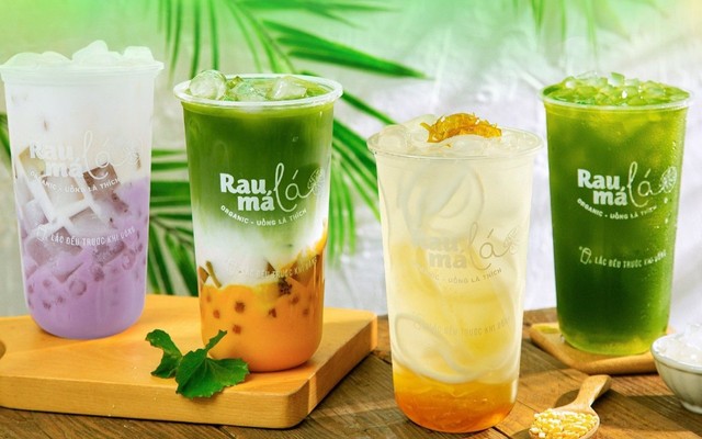 Rau Má Lá - Nước Dừa & Sữa Đậu Nành - Vinhomes Ocean Park