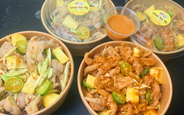 Chân Gà Sốt Thái - Tiệm Nhà Vy