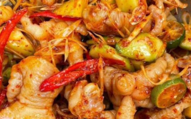 Ăn Vặt Uyên Mập - Chân Gà Rút Xương, Cá Viên & Bánh Tráng Trộn