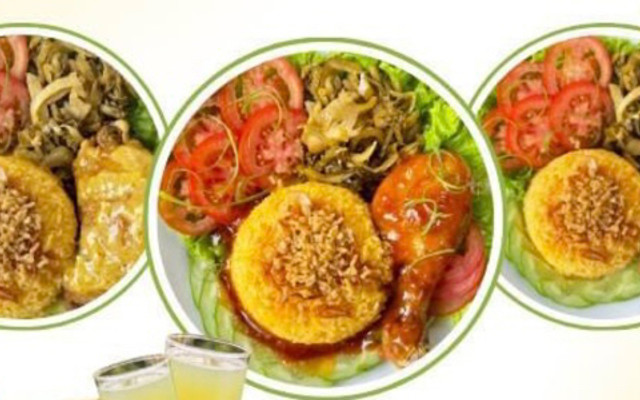 Cơm Gà Xối Sốt Gia An