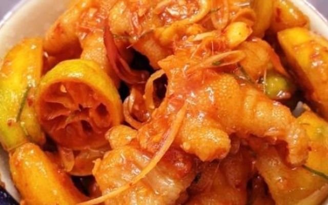 Chân Gà Sốt Thái - Thái Food - 209 Châu Thị Vĩnh Tế