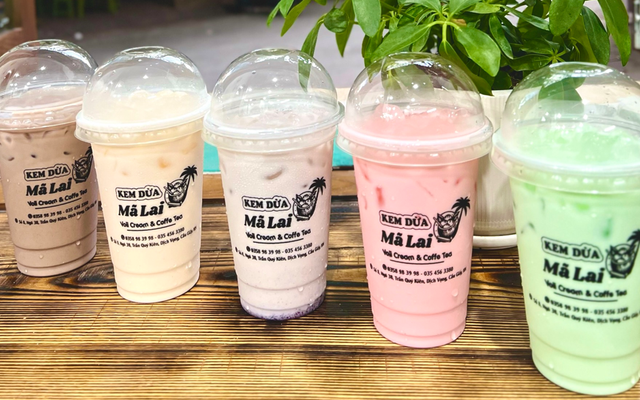 Kem Dừa Mã Lai - Voii Cream & Coffee Tea
