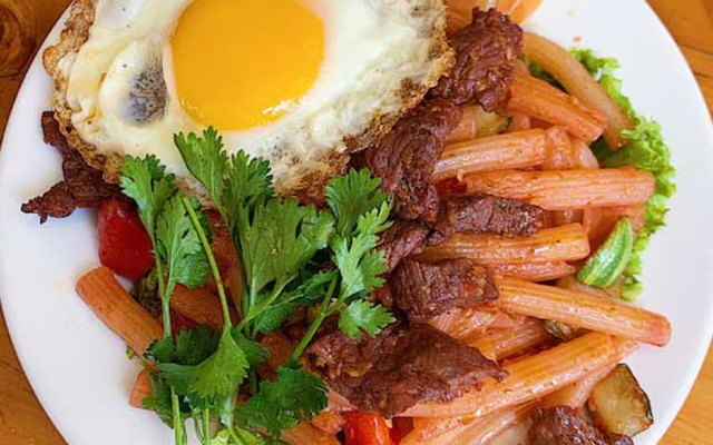 Ăn Vặt ToGo - Nui, Mì Xào Bò & Cơm Gà Viên - Shop Online