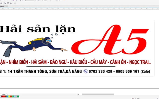 Hải Sản Lặn A5 - 20 Hoàng Sa