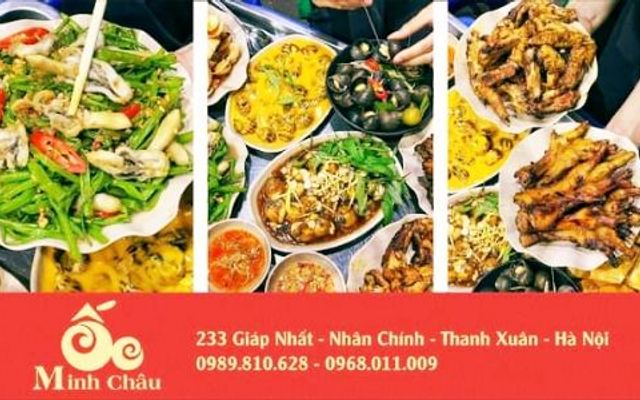 Ốc Minh Châu - Chân Gà & Cánh Gà Nướng - Giáp Nhất