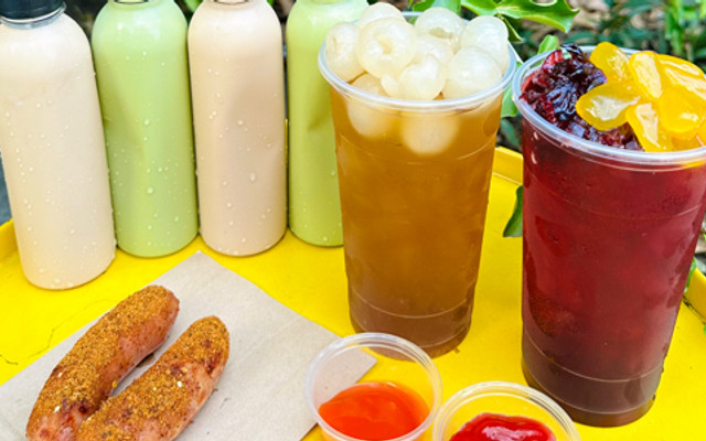 New Day Coffee - Lạp Xưởng Nướng Đá