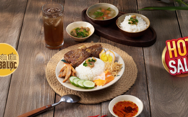Cơm Tấm Ba Lộc - Cơm tấm Long Xuyên & Sườn nướng than - Trần Hưng Đạo