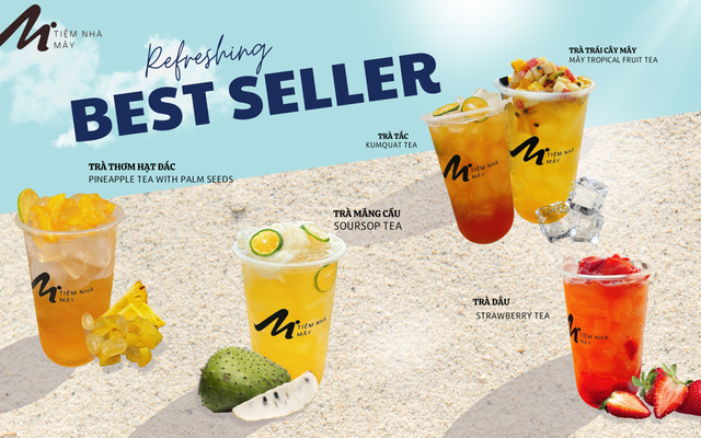 Tiệm Nhà Mây - Trà Hoa Quả, Nước Ép & Sinh Tố - Hưng Gia 4