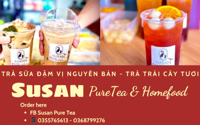 Susan - PureTea & HomeFood - 1/3B Hẻm 1A