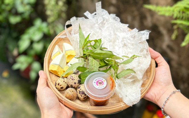 Bánh Tráng Chấm - Tiệm Nhà Củi - Bạch Đằng