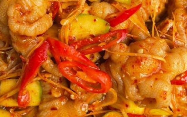 Chân Gà Sốt Thái, Sứa Trộn & Tai Heo - Ăn Vặt LAMI