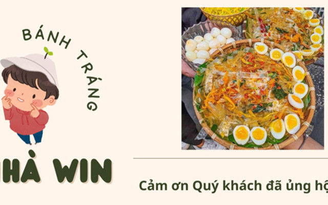 Bánh Tráng Nhà Win - Bánh Tráng Trộn, Bánh Tráng Cuốn & Trà Tắc