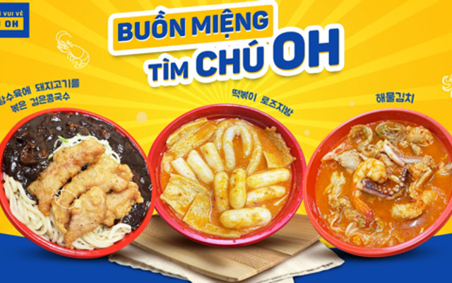 Tiệm Mì Vui Vẻ Chú Oh - Chuyên Món Hàn Quốc - 483B Nguyễn Thị Thập