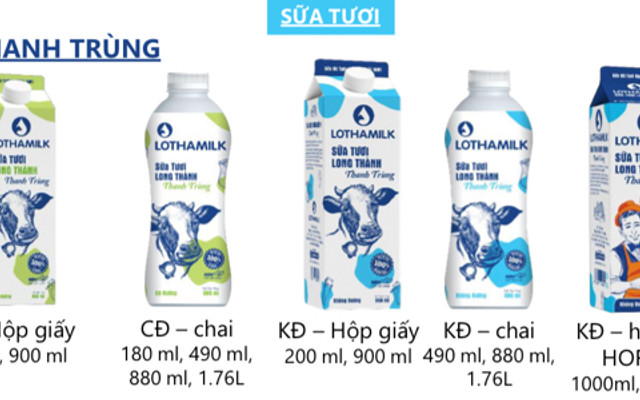 Bé Châu - Sữa, Sữa Chua Long Thành (Lothamilk) & Sữa Thanh Trùng - Thích Bửu Đăng