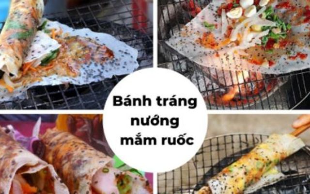 Bánh Tráng Nướng Mắm Ruốc - Tiệm Nhà Gấu Xíu