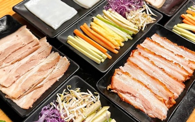 Bánh Tráng Cuốn Thịt Heo Lâm mộc