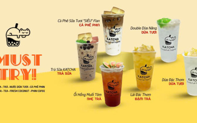 Katcha - Trà Sữa Full Topping