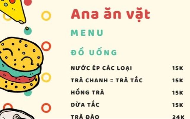 Ana Food - Cafe - Sushi - Ăn Vặt
