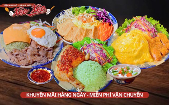 Xèo Xèo - Tiệm Cơm Bò, Cơm Gà Lá Dứa - 34 Cao Đức Lân