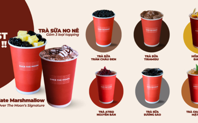 Trà Sữa Over The Moon - Tiền Cảng