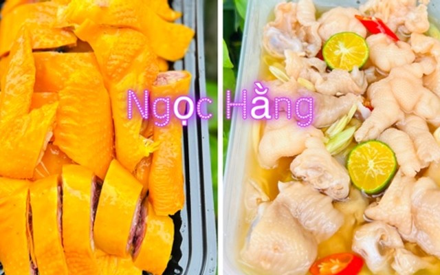 Chân Gà Rút Xương Sốt Thái & Gà Ủ Muối - Ngọc Hằng