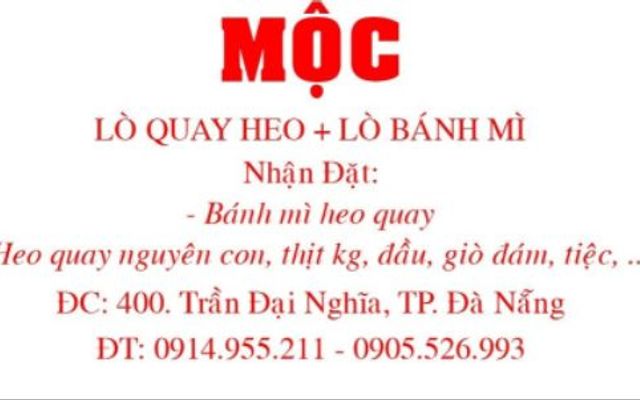 Bánh Mì Heo Quay Mộc - Trần Đại Nghĩa