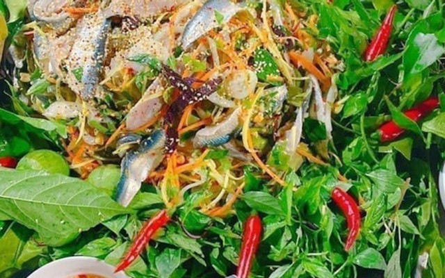 Gỏi Cá Trích & Chả Giò Cá Trích - 32 Thi Sách