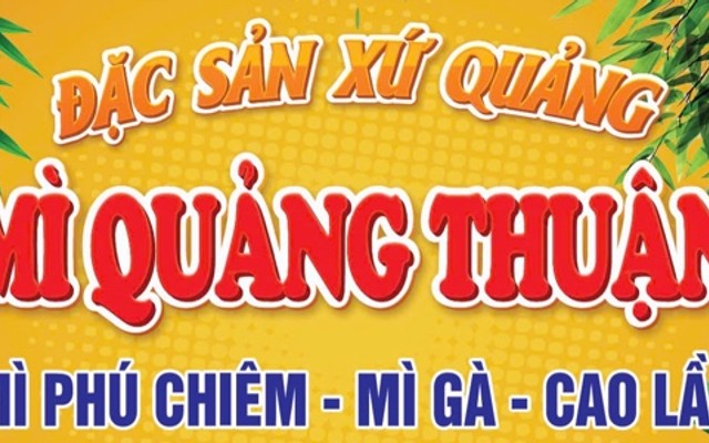 MÌ QUẢNG THUẬN - Đặc Sản Xứ Quảng - Ông Ích Khiêm
