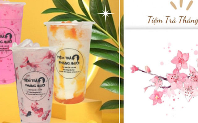Tiệm Trà Tháng Mười - Trà Trái Cây & Cà Phê Muối - Nguyễn Hữu Tiến
