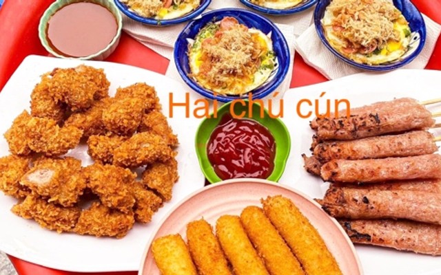 Trứng Chén Nướng Hai Chú Cún - Nguyễn Quang Bích