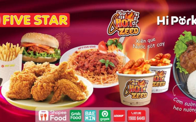 Five Star - Gà Rán, Burger & Mỳ Ý - Hà Huy Tập