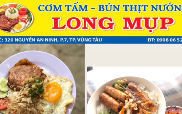 LONG MỤP - Cơm tấm & Bún Thịt Nướng - Nước mía