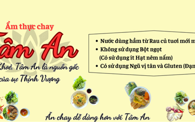 Quán Chay - Ẩm Thực Chay Tâm An - Đường Số 7